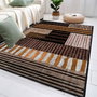Conceptum Alfombra de Algodón 80 x 50 cm Multicolor